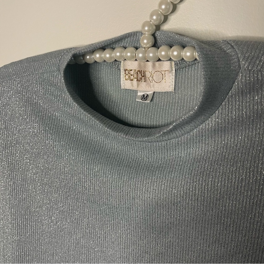 Revolve Beach Riot Metallic Top - Picture 5 of 6